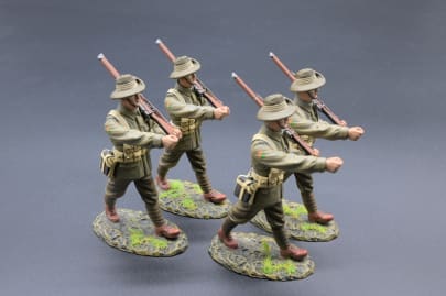 GW102A 19th Bn AIF Marching Australian Infantry