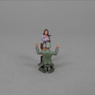 SS159B Nancy Wake with Brown Wig
