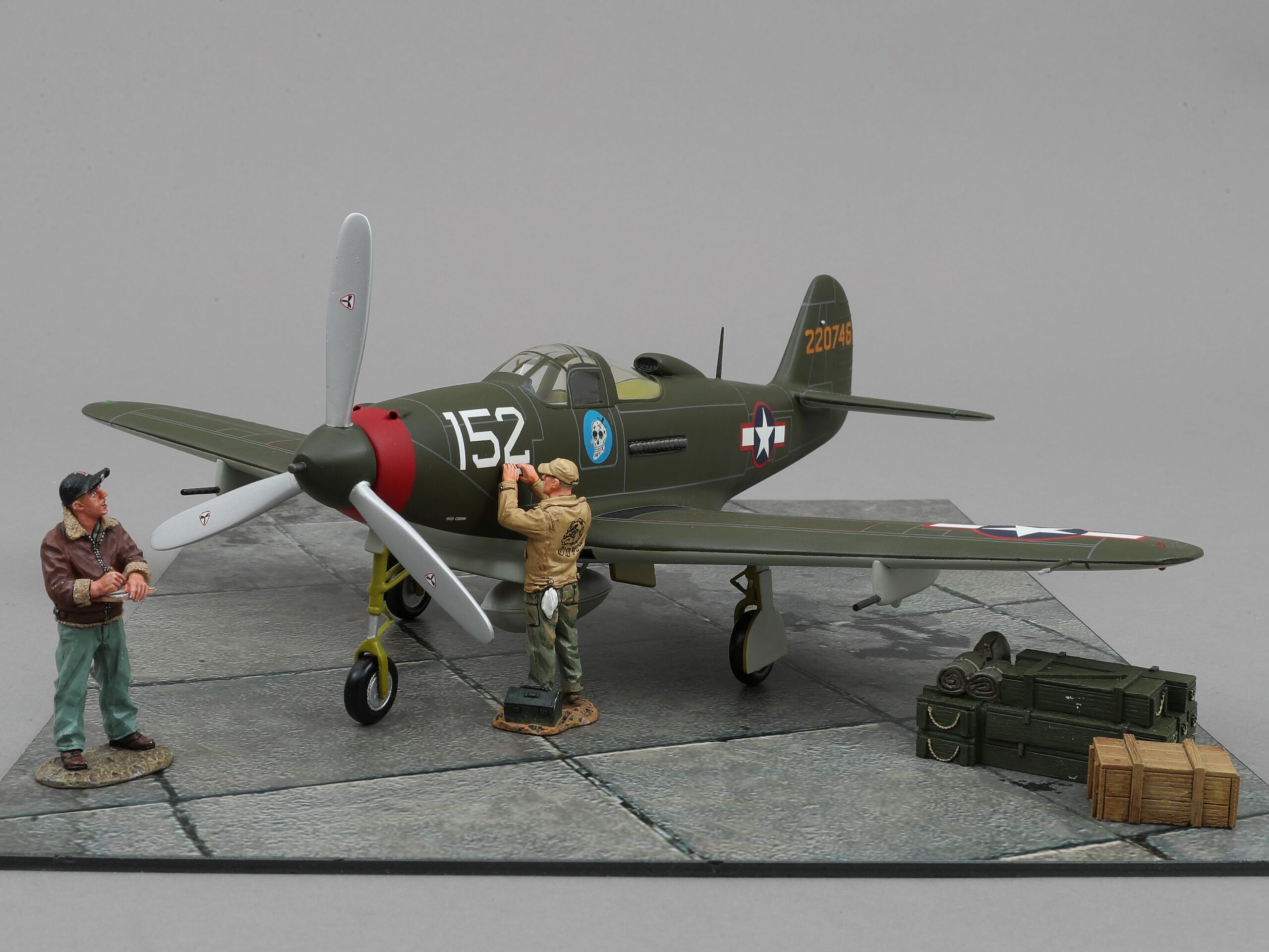 WOW676 Bell Airacobra Bud Anderson