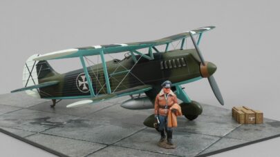 WOW612 Heinkel 51 Adolf Galland