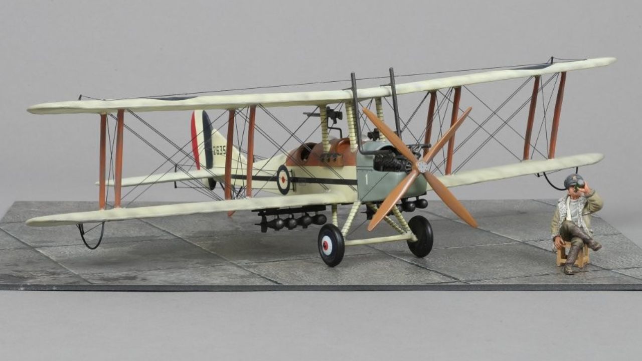 WOW700 Royal Aircraft Factory BE-2C "2635 With Bombs"