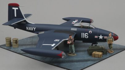 WOW695 Banshee 'Red Rippers' USN 1954