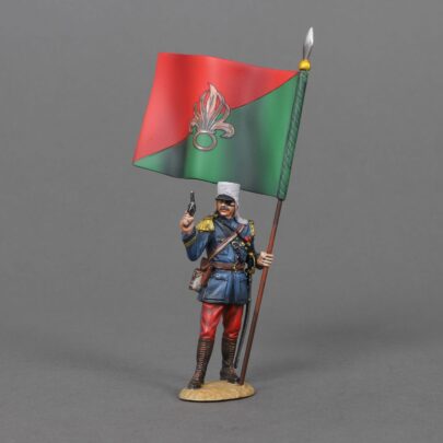 FFL059B Officer with Flag