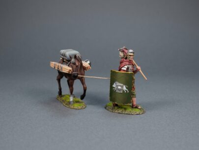 ROM157C Roman with Pony (Green)