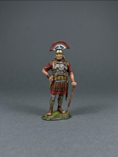 ROM195 Roman Centurion with Vine Stick